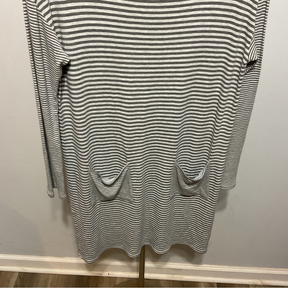 J. Jill Long Sleeve Stripes Midi Dress Size S - Picture 5 of 7